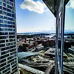 18th Floor High Point 1 Bdr With View - Free Garage Parking * Helsinki