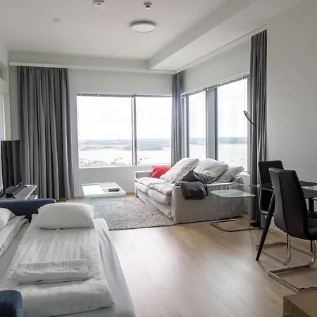 18th Floor High Point 1 Bdr With View - Free Garage Parking Apartment *